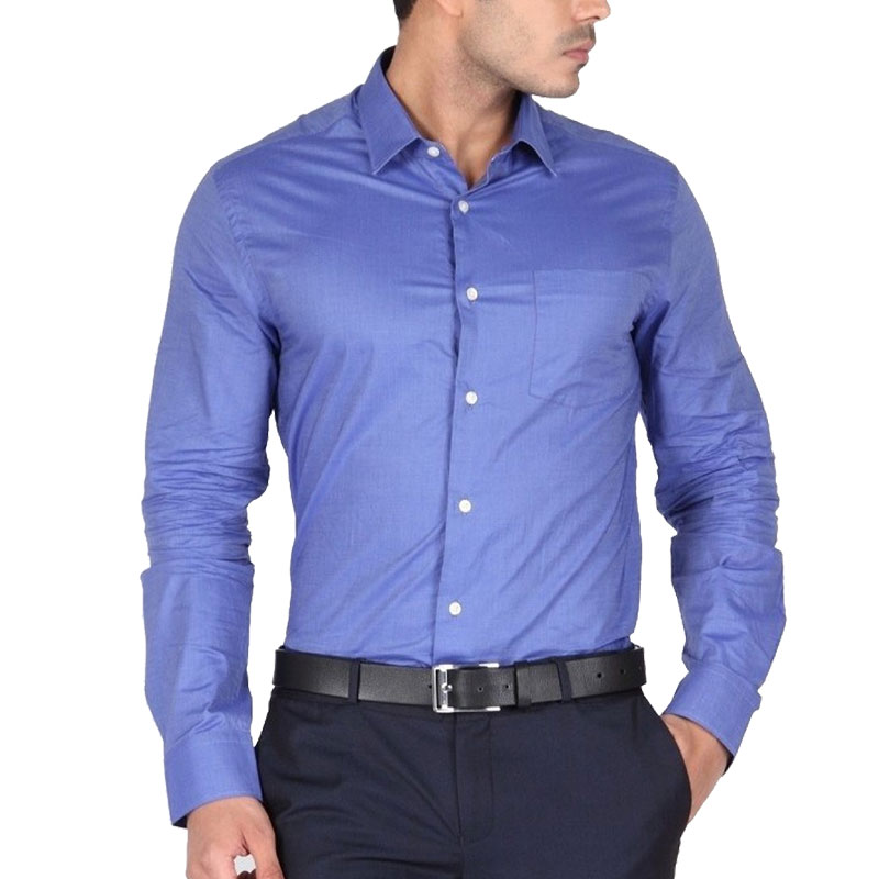 Blackberrys Men Solid Formal Shirt Corporate Gifting BrandSTIK